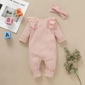 2-Piece Baby Cotton Jumpsuit